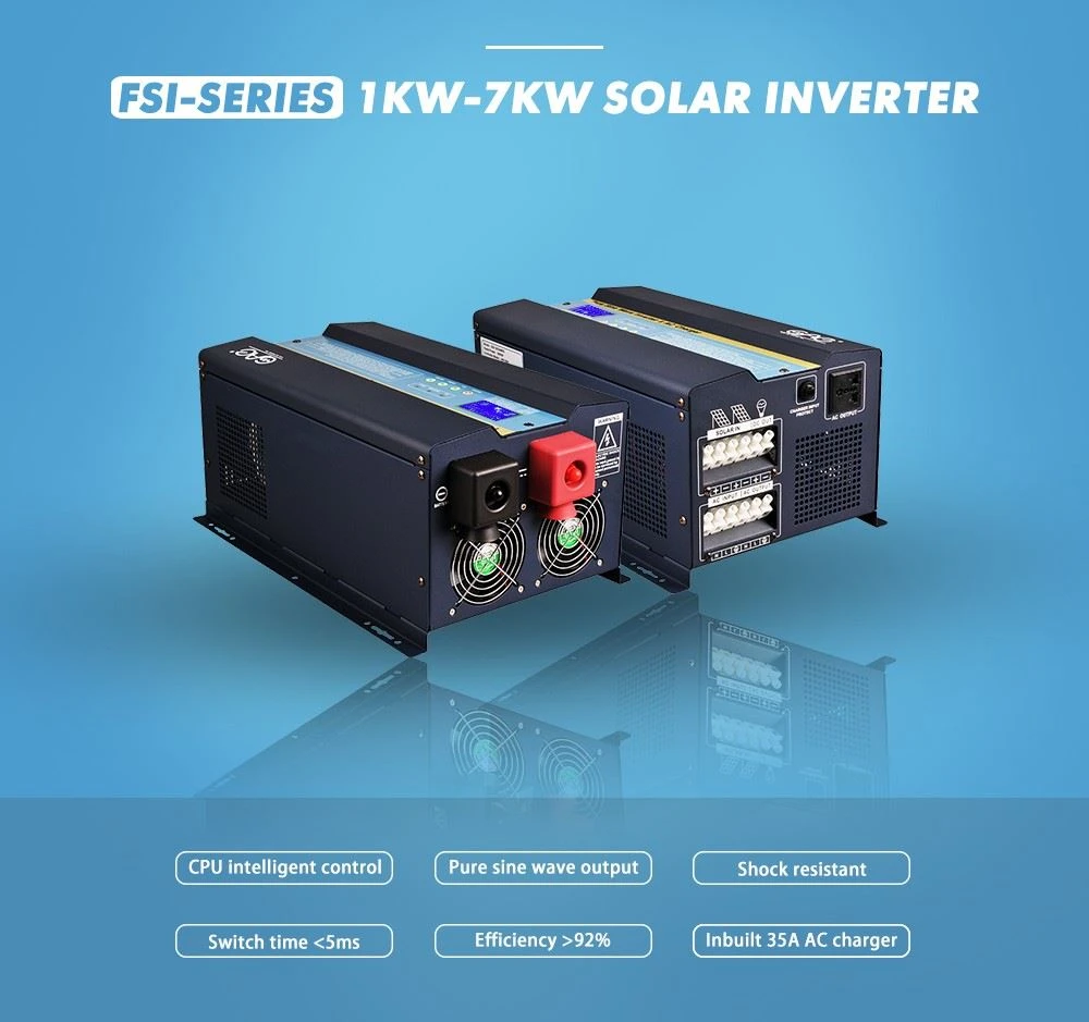 pure sine wave hybrid solar inverter