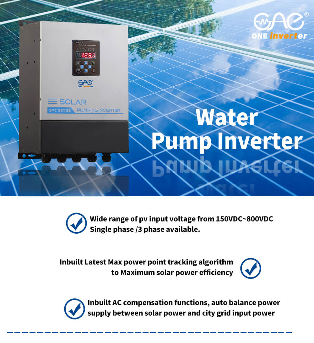 pump inverter 1500w