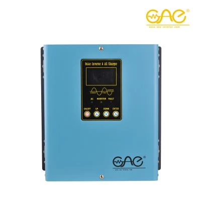 charger inverter gréine hibrideach 800W 12VDC